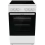 Gorenje GEC5A21WG Brīvi stāvoša plīts Elektriskā Keramiskā plīts virsma Balta