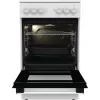 Gorenje GEC5A21WG Brīvi stāvoša plīts Elektriskā Keramiskā plīts virsma Balta