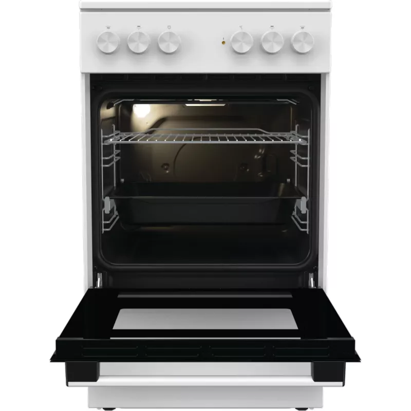 Gorenje GEC5A21WG Brīvi stāvoša plīts Elektriskā Keramiskā plīts virsma Balta