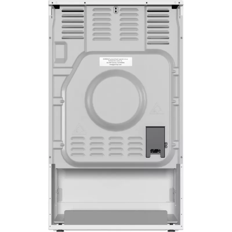 Gorenje GEC5A21WG Brīvi stāvoša plīts Elektriskā Keramiskā plīts virsma Balta