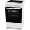 Gorenje GEC5A21WG Brīvi stāvoša plīts Elektriskā Keramiskā plīts virsma Balta