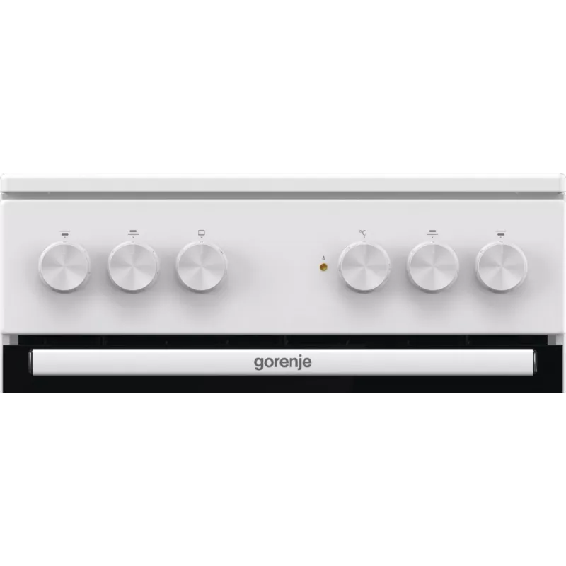 Gorenje GEC5A21WG Brīvi stāvoša plīts Elektriskā Keramiskā plīts virsma Balta