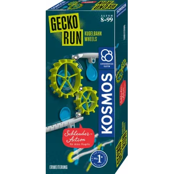 Kosmos Gecko Run Wheels, Eksperimentu komplekts, Fizika, 8 gadi, Daudzkrāsains