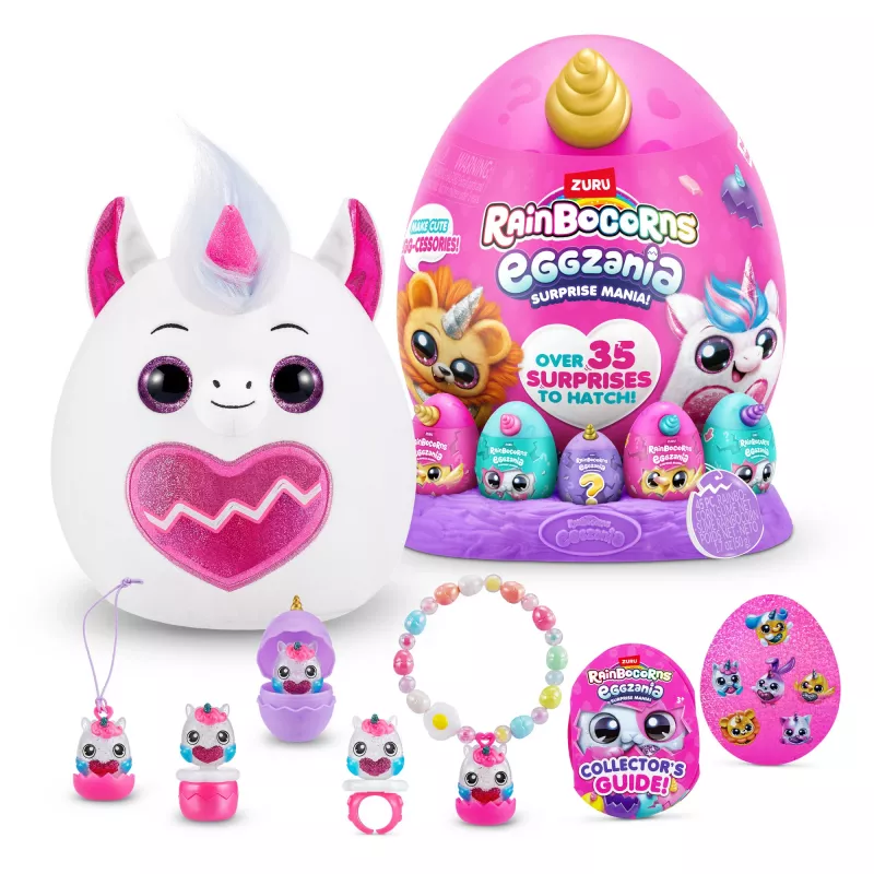 Rotaļu figūriņa Zuru Rainbocorns Eggzania Surprise Series 1 — sortimenta kolekcionējamā figūriņa (viens gabals)