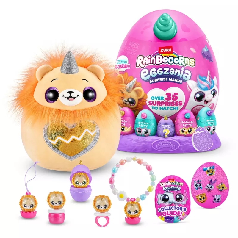 Rotaļu figūriņa Zuru Rainbocorns Eggzania Surprise Series 1 — sortimenta kolekcionējamā figūriņa (viens gabals)