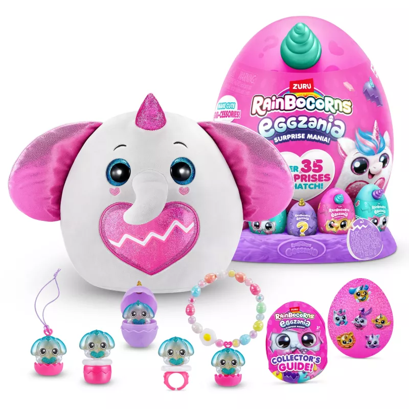 Rotaļu figūriņa Zuru Rainbocorns Eggzania Surprise Series 1 — sortimenta kolekcionējamā figūriņa (viens gabals)
