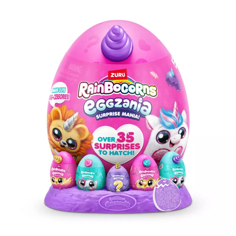 Rotaļu figūriņa Zuru Rainbocorns Eggzania Surprise Series 1 — sortimenta kolekcionējamā figūriņa (viens gabals)