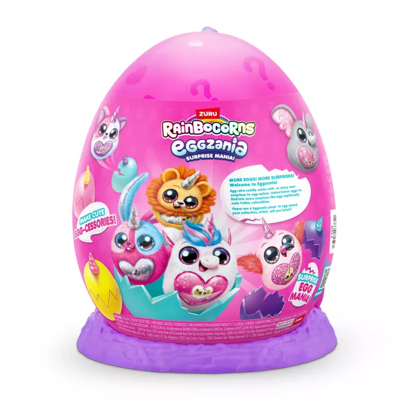 Rotaļu figūriņa Zuru Rainbocorns Eggzania Surprise Series 1 — sortimenta kolekcionējamā figūriņa (viens gabals)