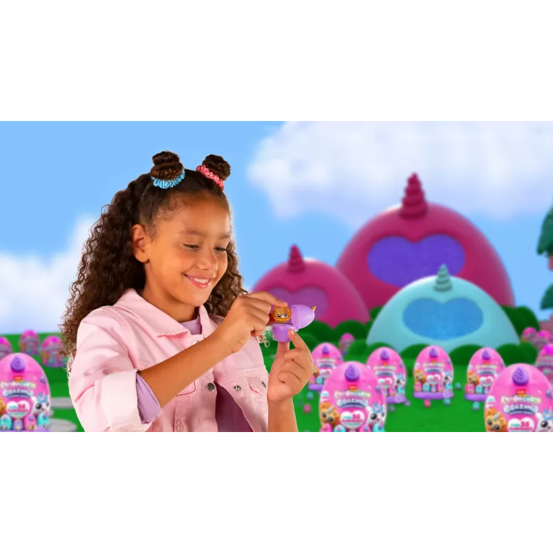 Rotaļu figūriņa Zuru Rainbocorns Eggzania Surprise Series 1 — sortimenta kolekcionējamā figūriņa (viens gabals)