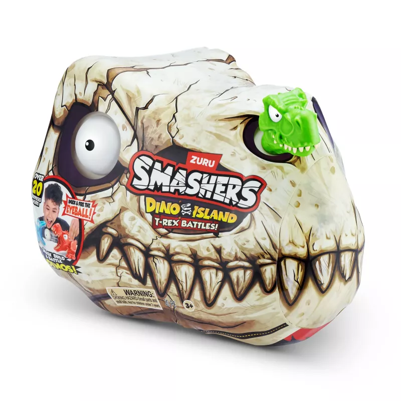 Zuru Smashers T-Rex Battles rotaļu figūra — kolekcionējama dinozauru darbības figūra, dažādi modeļi