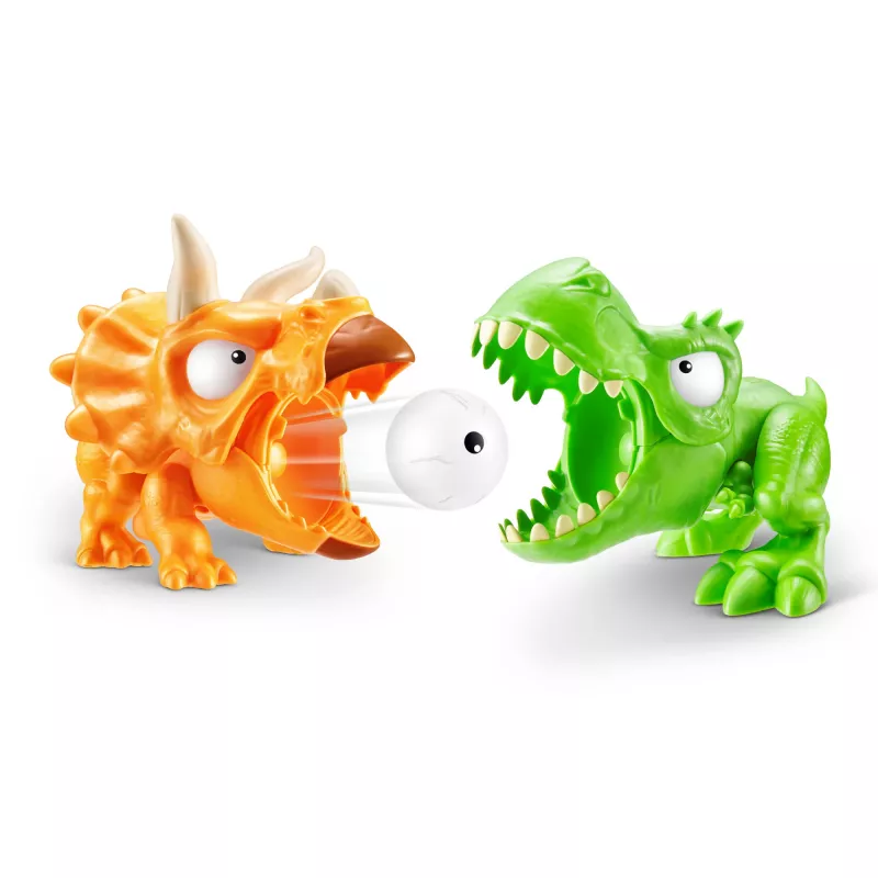 Zuru Smashers T-Rex Battles rotaļu figūra — kolekcionējama dinozauru darbības figūra, dažādi modeļi