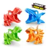 Zuru Smashers T-Rex Battles rotaļu figūra — kolekcionējama dinozauru darbības figūra, dažādi modeļi