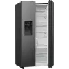 Hisense RS5P535NTFE blakus ledusskapis Brīvstāvošs 566 L Melns