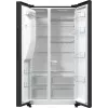 Hisense RS5P535NTFE blakus ledusskapis Brīvstāvošs 566 L Melns
