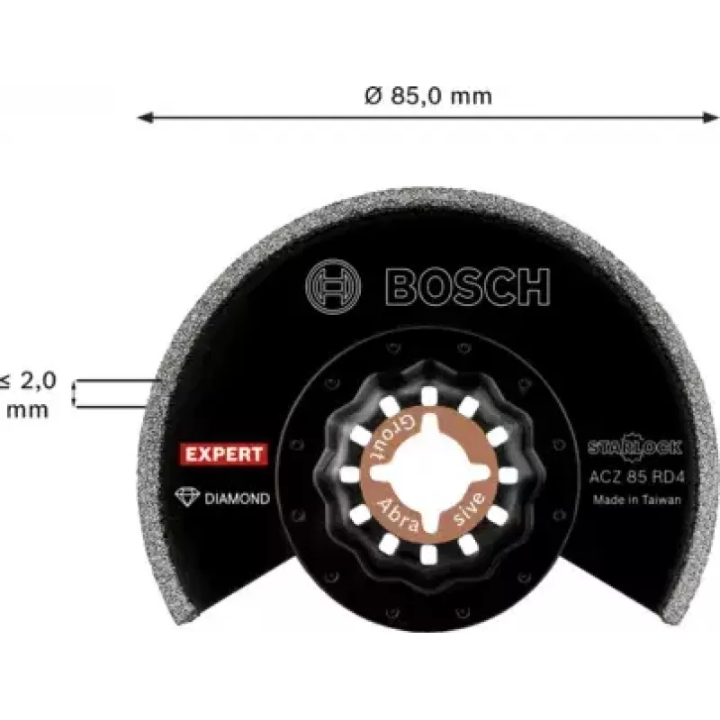 Bosch 2 608 900 035 multifunkcionāla instrumenta piederums Segmentēts asmens