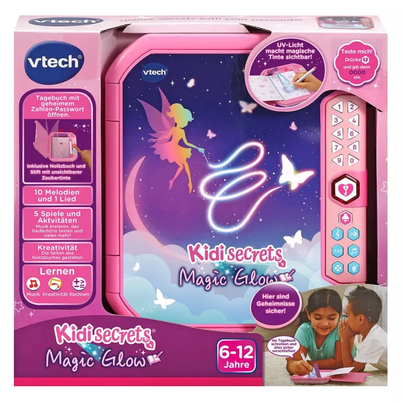VTech 532404, 6 gadi, Nepieciešamas baterijas, AA, Rozā