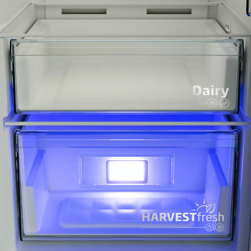 Beko B3RMLNE444HXB ledusskapis brīvstāvošs 365 L nerūsējošais tērauds