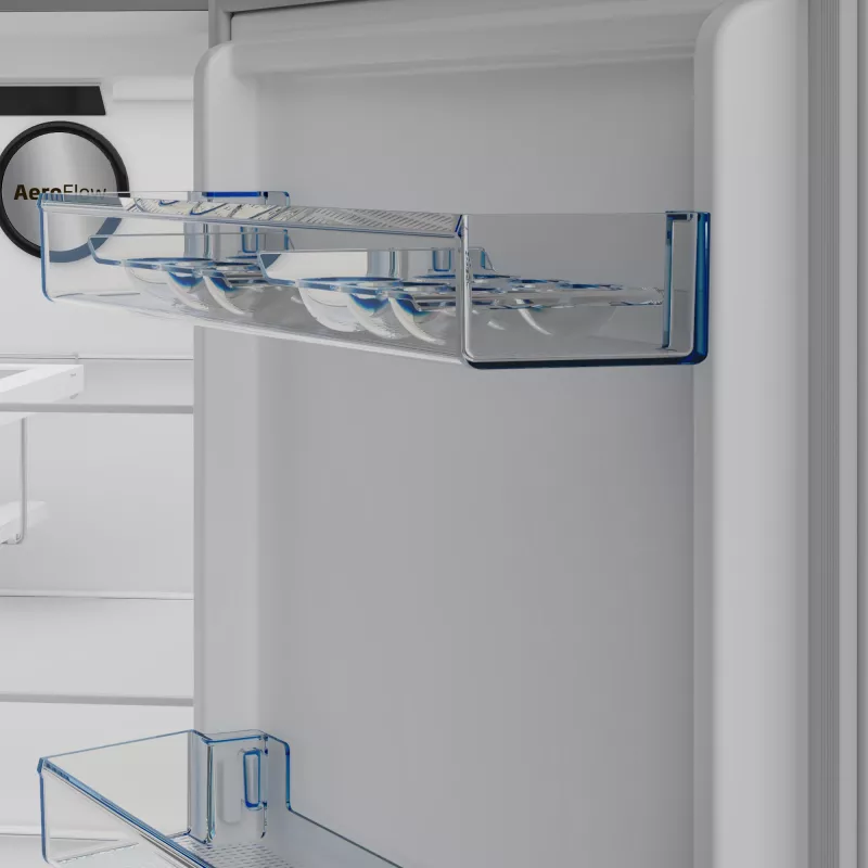 Beko B3RMLNE444HXB ledusskapis brīvstāvošs 365 L nerūsējošais tērauds