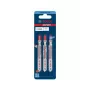 Bosch 2 608 900 565 finierzāģa/šķērzāģa/virzuļzāģa asmens Finierzāģa asmens Karbīds 3 gab.