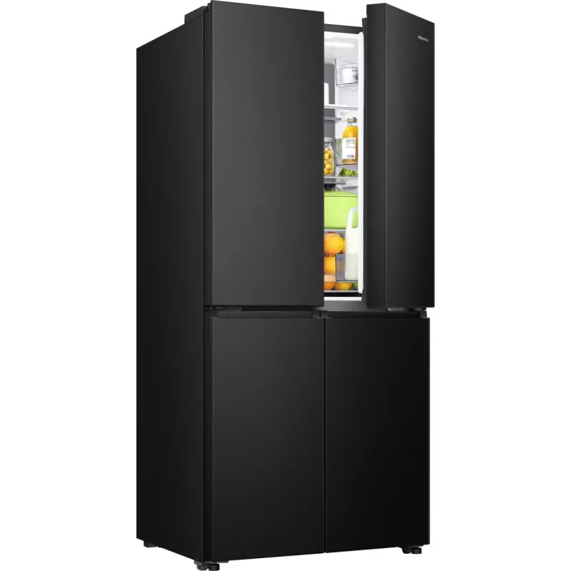 Hisense RQ5P470SAFD Brīvstāvošs 483 L Melns, nerūsējošais tērauds