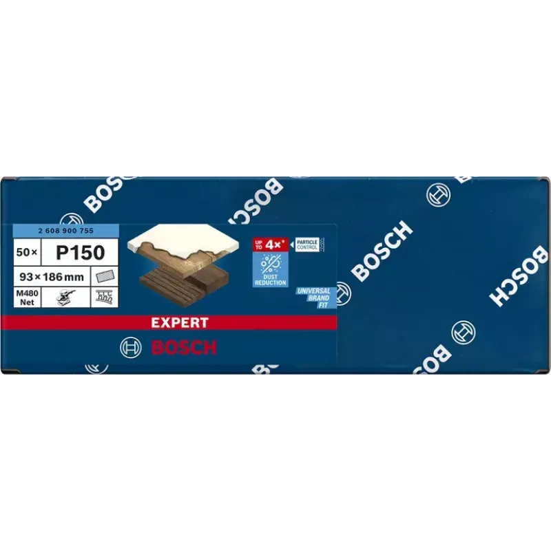 Slīpēšanas tīkliņš Bosch Expert M480 50 gab.