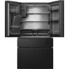 Hisense RF728N4SBFE side-by-side ledusskapis Brīvi stāvošs 560 L Melns