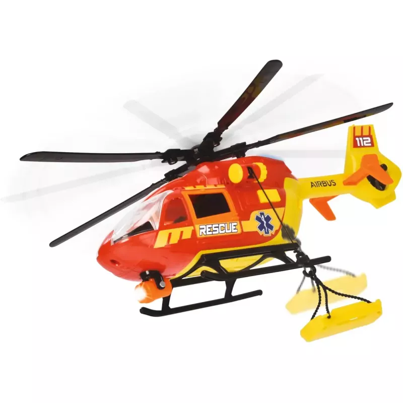 Rotaļlietu ātrās palīdzības helikopters Dickie modelis 203716024, reālistisks dizains, rotaļu transportlīdzeklis