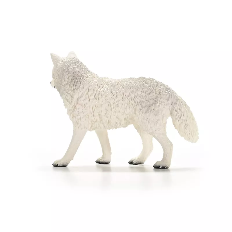 Figūra Schleich Wilk Polarny 14880 – dzīvnieku figūriņa, detalizēts plastmasas modelis, kolekcionējama rotaļu figūra
