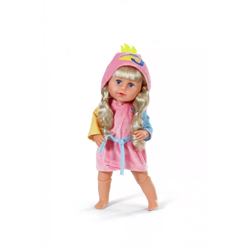 BABY born vannas peldmētelis 43cm leļļu peldmētelis