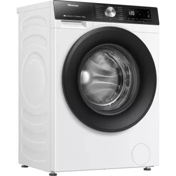 Hisense WD3S8043BW3 veļas mazgājamā mašīna ar žāvētāju, brīvi stāvoša, ar priekšējo ielādi, balta