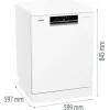 Gorenje GS643C90W Brīvstāvoša 16 galda piederumu komplektiem