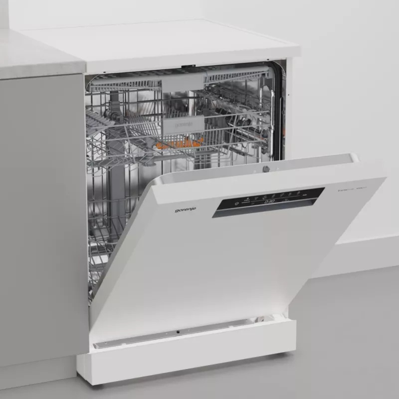 Gorenje GS643C90W Brīvstāvoša 16 galda piederumu komplektiem