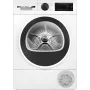 Bosch Serie 6 WQG241001 veļas žāvētājs Brīvstāvošs Ar priekšējo ielādi 9 kg Balts
