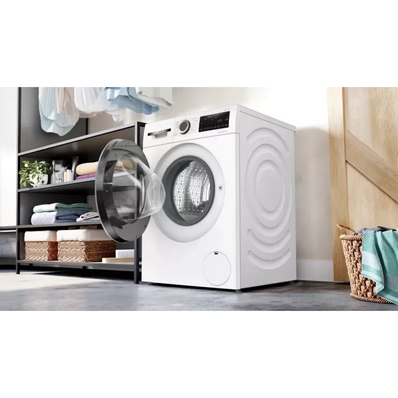 Bosch WNG24442 veļas mazgājamā un žāvējamā mašīna Brīvstāvoša Ielādējama no priekšas Balta