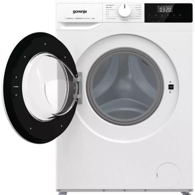 Gorenje WNHPI62SCPS/DE veļas mašīna Ielādējama no priekšas 6 kg 1200 RPM Balta
