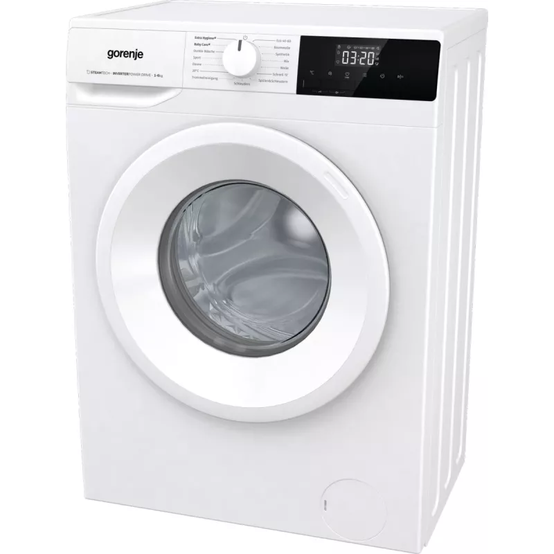 Gorenje WNHPI62SCPS/DE veļas mašīna Ielādējama no priekšas 6 kg 1200 RPM Balta