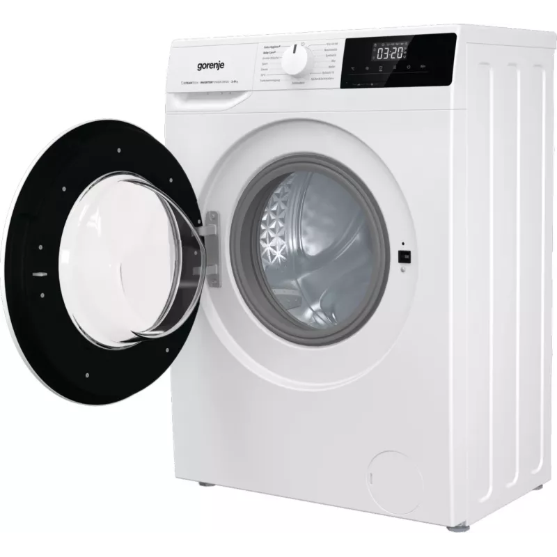 Gorenje WNHPI62SCPS/DE veļas mašīna Ielādējama no priekšas 6 kg 1200 RPM Balta