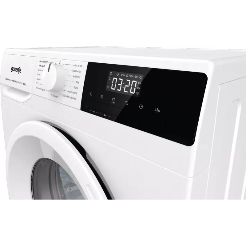 Gorenje WNHPI62SCPS/DE veļas mašīna Ielādējama no priekšas 6 kg 1200 RPM Balta