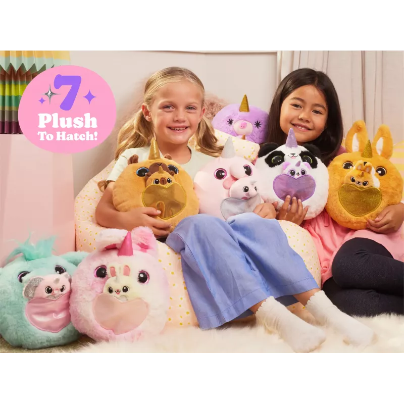 Rotaļlietu figūra Zuru Mamacorn Surprise — kolekcionējama Rainbocorns atsevišķa figūra