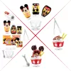 Mini Brands Create Disney Snacks Series 1 kapsula, Virtuve, 8 gadi, Iekļautas baterijas, LR44, Daudzkrāsains