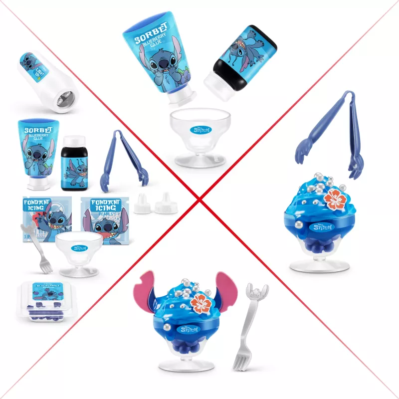 Mini Brands Create Disney Snacks Series 1 kapsula, Virtuve, 8 gadi, Iekļautas baterijas, LR44, Daudzkrāsains