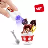Mini Brands Create Disney Snacks Series 1 kapsula, Virtuve, 8 gadi, Iekļautas baterijas, LR44, Daudzkrāsains