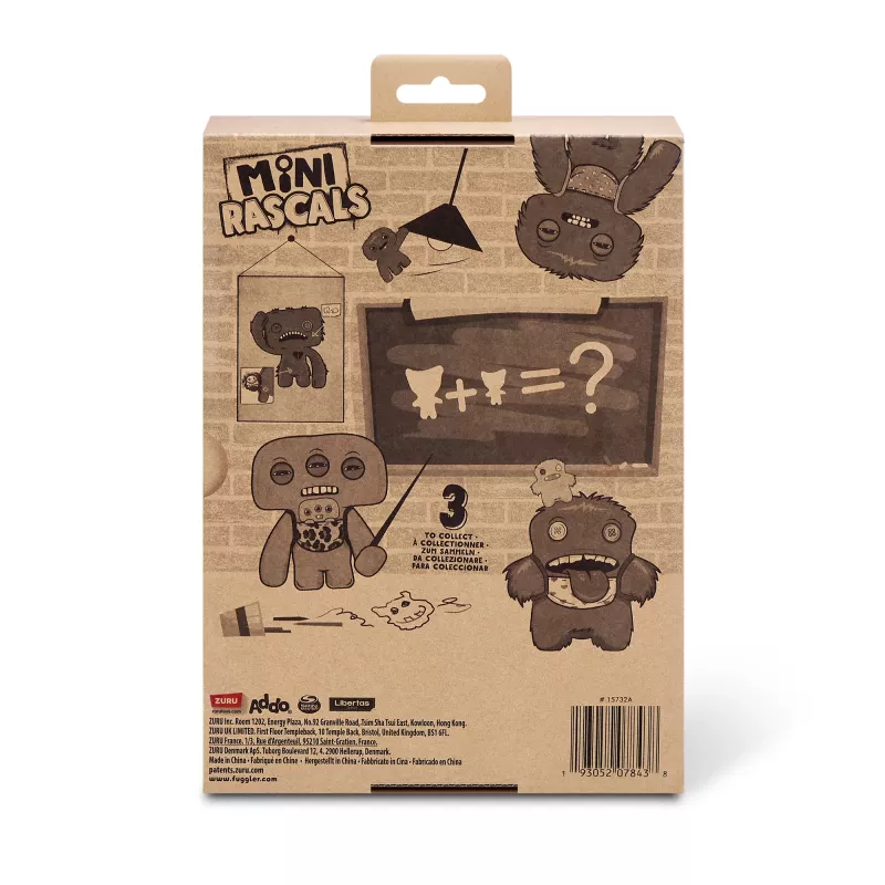 ZURU Fuggler Mini Rascals 9-inch Assortment Series 1 (Double Trouble).