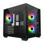 Fortron FSP Geh Mini S140 BA micro-ATX / M-ITX PC korpuss, ARGB, melns