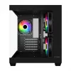 Fortron FSP Geh Mini S140 BA micro-ATX / M-ITX PC korpuss, ARGB, melns