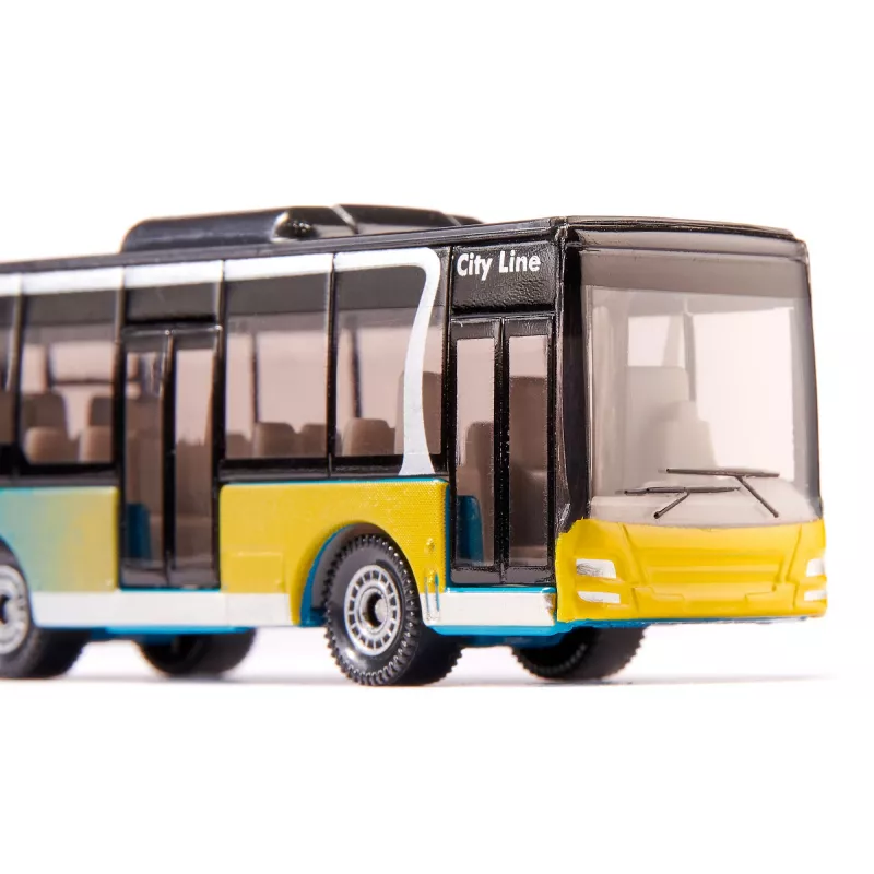 Siku City Bus autobusa modelis iepriekš salikts
