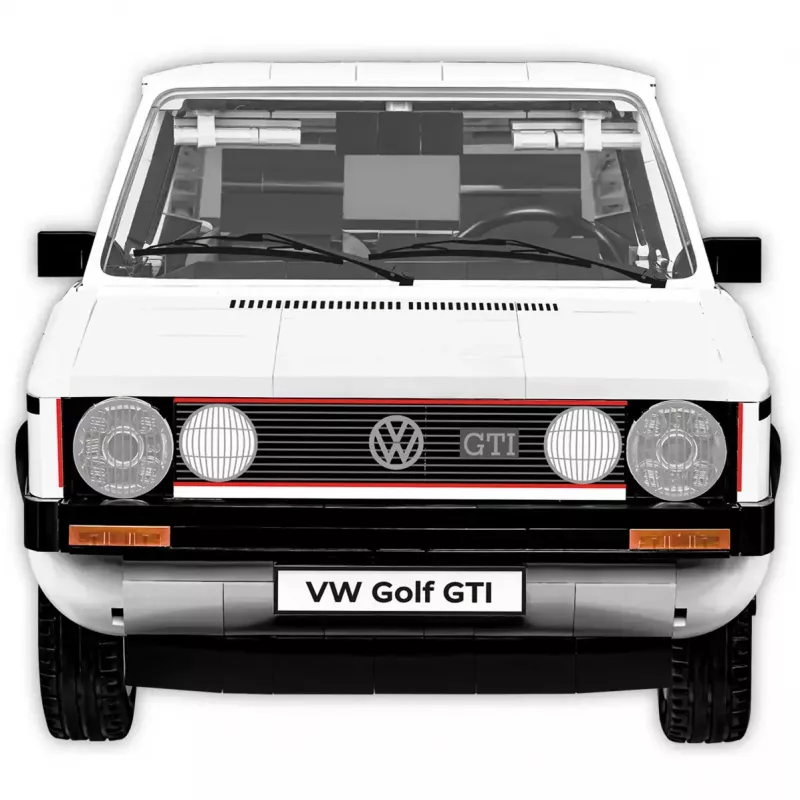 1:12 mēroga modelēšanas komplekts Cobi Volkswagen Golf GTI 1976–1983 Executive Edition — detalizēta būvējama kopija