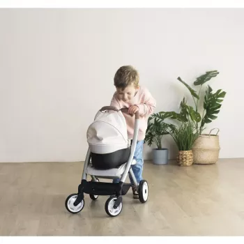 Leļļu rati 3-in-1 Simba-Dickie Smoby Maxi-Cosi bēši