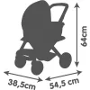 Leļļu rati 3-in-1 Simba-Dickie Smoby Maxi-Cosi bēši