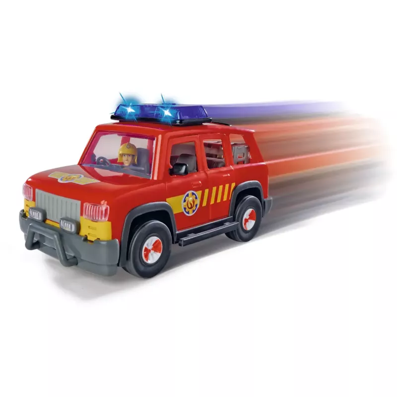 Rotaļu transportlīdzeklis Simba‑Dickie Fireman Sam First Responder Vehicle – rotaļu komplekts glābšanas lomu spēlēm